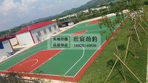广西路桥公司南宁江南区篮球场