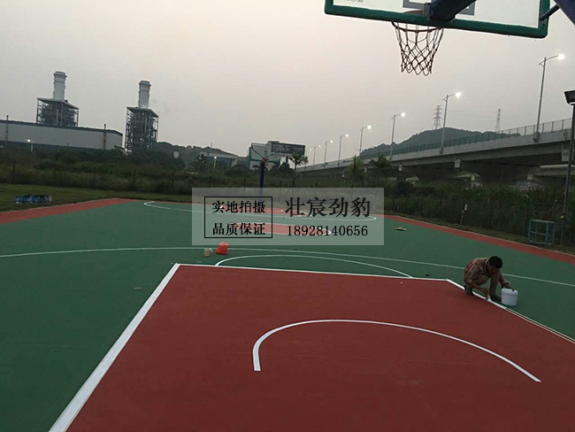 珠海香洲区 华粤传动科技 丙烯酸篮球场划线.jpg
